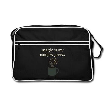 Booktok Fantasy Bookish Humour Cadeau pour - Sac Retro - noir/blanc - Devant
