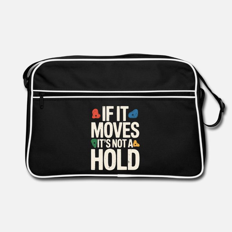 Klettern Bergsteigen Karabiner Bouldern Retro Tasche