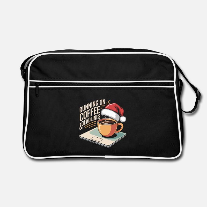 Humour de bureau de Noël Sac Retro
