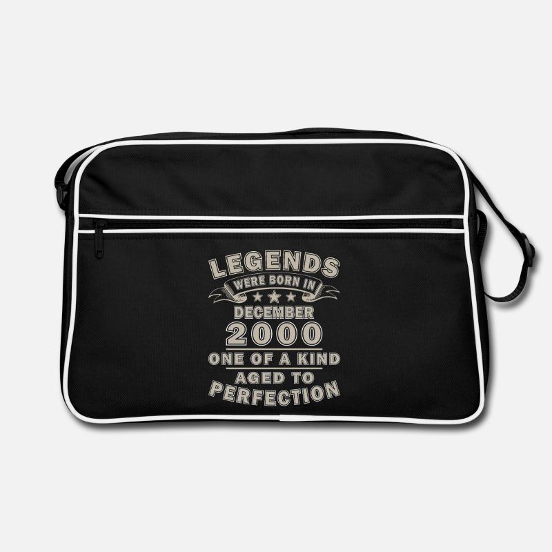 Dezember 2000 Dezember Jubiläum Dezember 2000 Retro Tasche