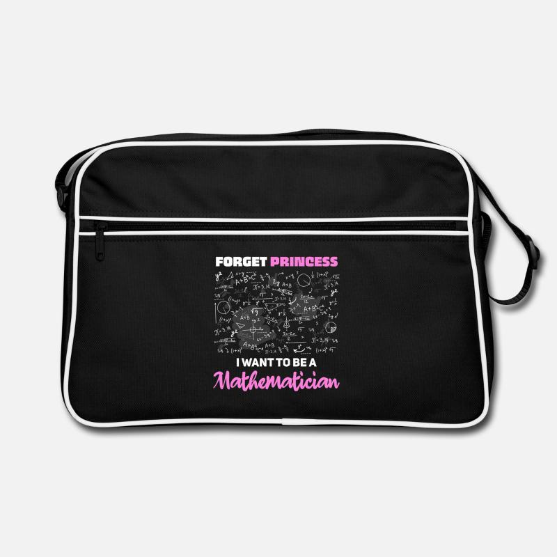 I Want to Be a Mathematician Retro Tasche