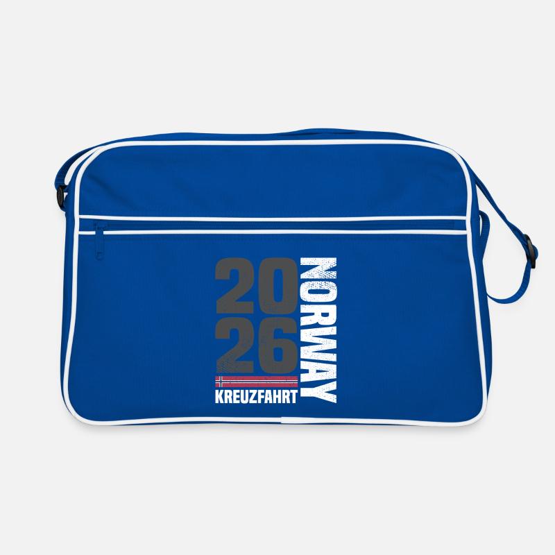 Norwegen Kreuzfahrt 2026  Retro Tasche