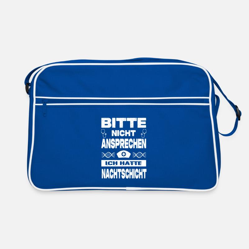 Pflegerin Geschenke Pflege Lustig Krankenpflegerin Retro Tasche