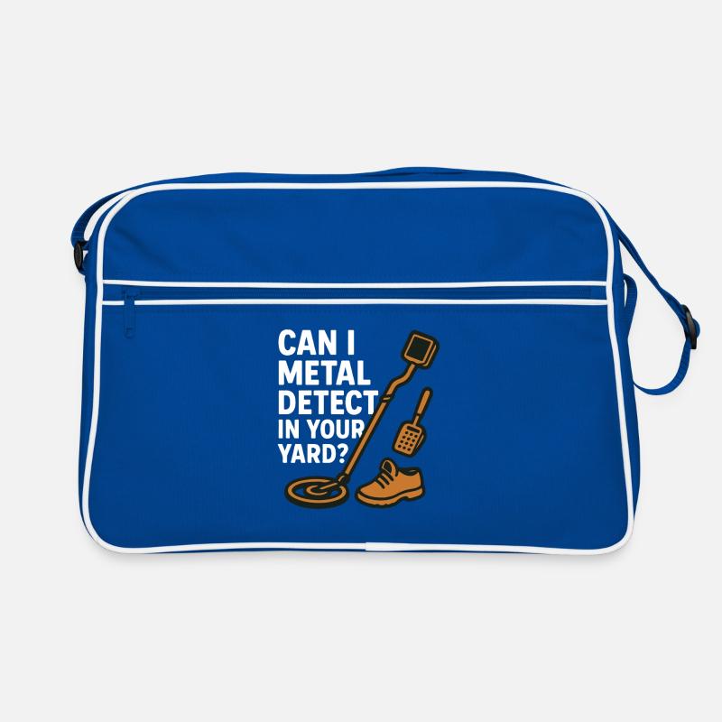 Metal Detect In Your Yard Treasure Hunter Retro Bag