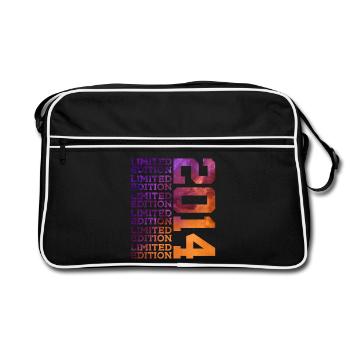 12 ANS ÉDITION LIMITÉE 2014 12E ANNIVERSAIRE - Sac Retro - noir/blanc - Devant
