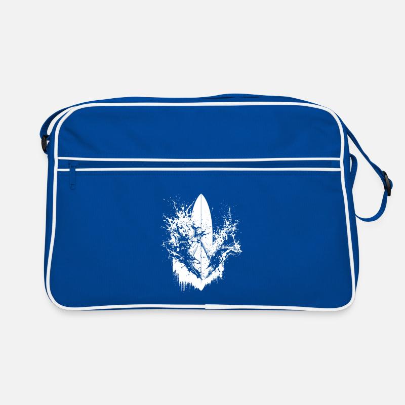 Surf dynamique Illustration Surf Surf Sac Retro