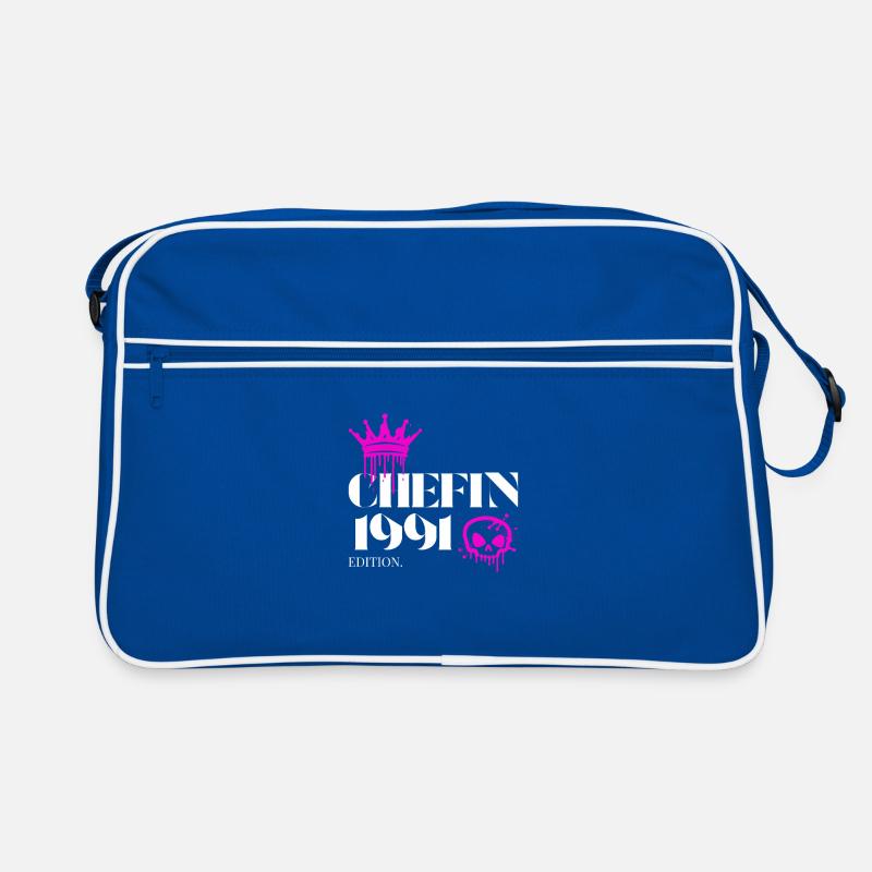 Chefin Edition 1991 34 Geburtstag Spruch Sac Retro