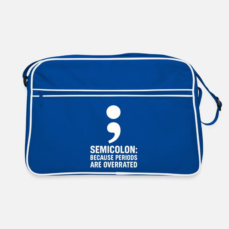 Grammatik Oxford Comma Language Rules Retro Tasche