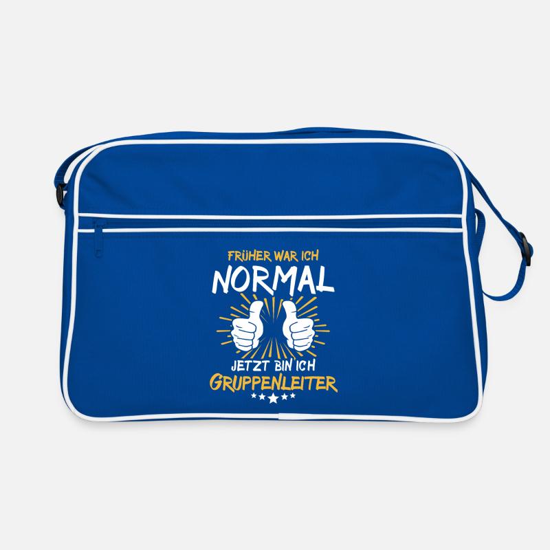 Chef de groupe Spruch Sac Retro