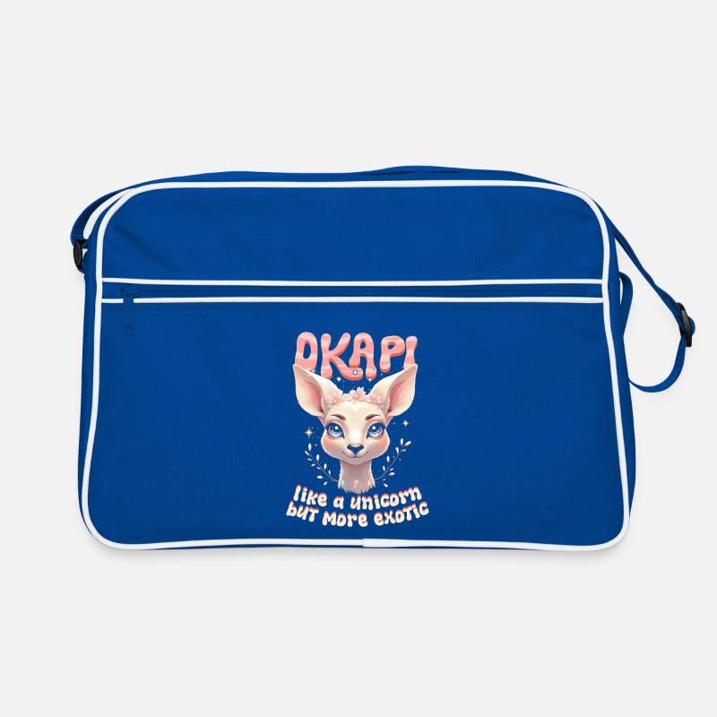 L’okapi comme une licorne mais plus exotique Sac Retro