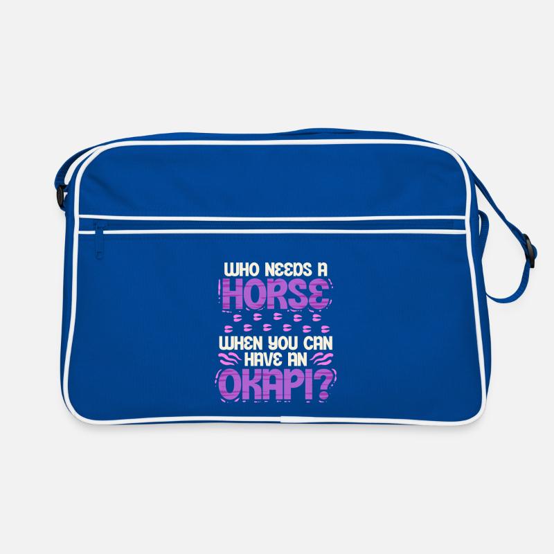 Okapi Tier Who Needs A Horse? Retro Bag