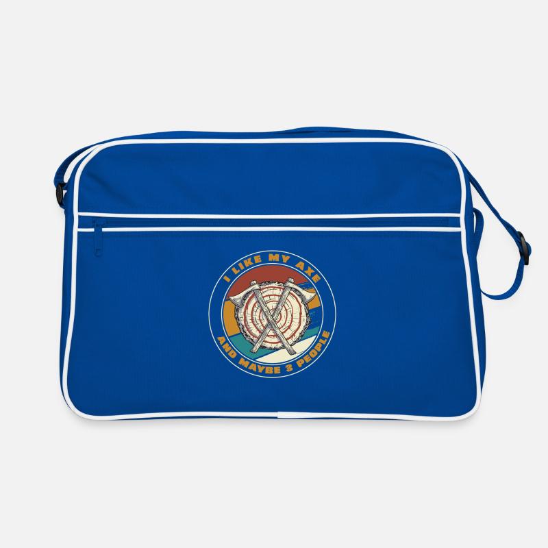 Axe Targets Retro Patch Retro Bag