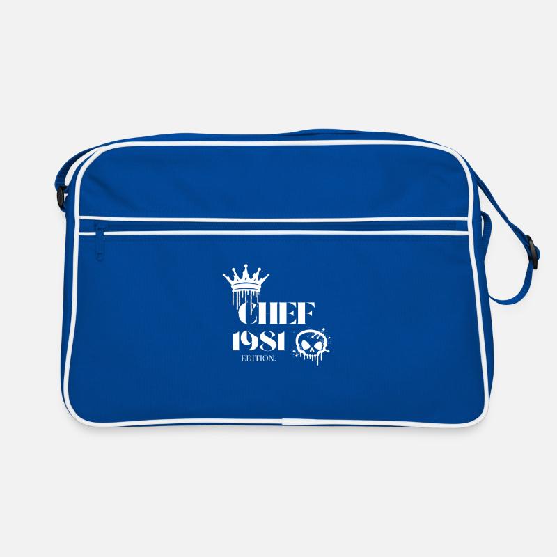 Édition Chef 1981 44 anniversaires Déclaration Sac Retro