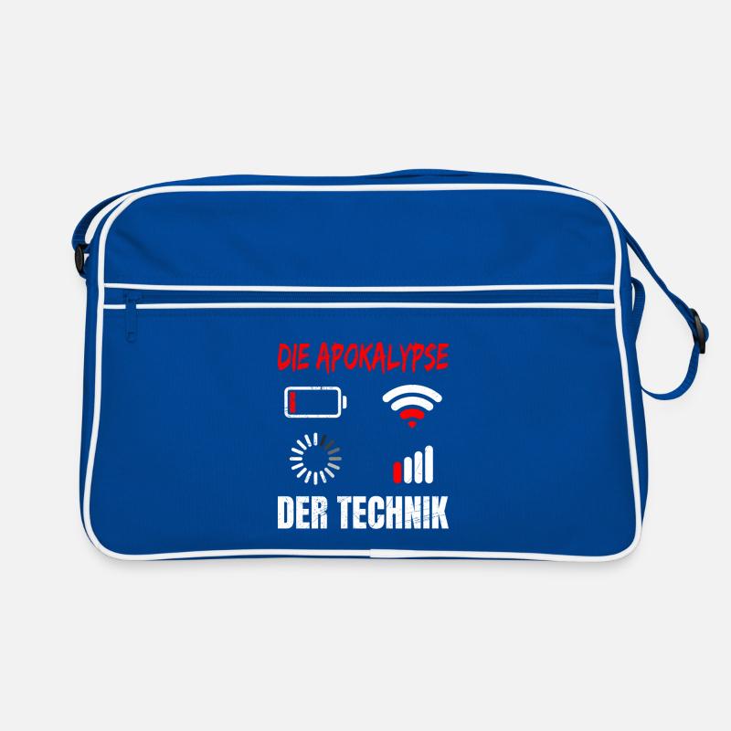 Coder THE APOCALYPSE OF TECHNOLOGY FUNNY Retro Bag