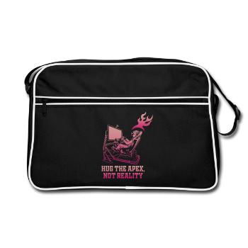 Apex Escape Neon Gamer - Retro Bag - black/white - Front