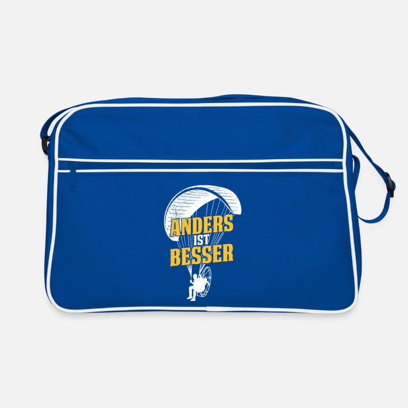 Paraglider DIFFERENT IS BETTER Fun Retro Bag