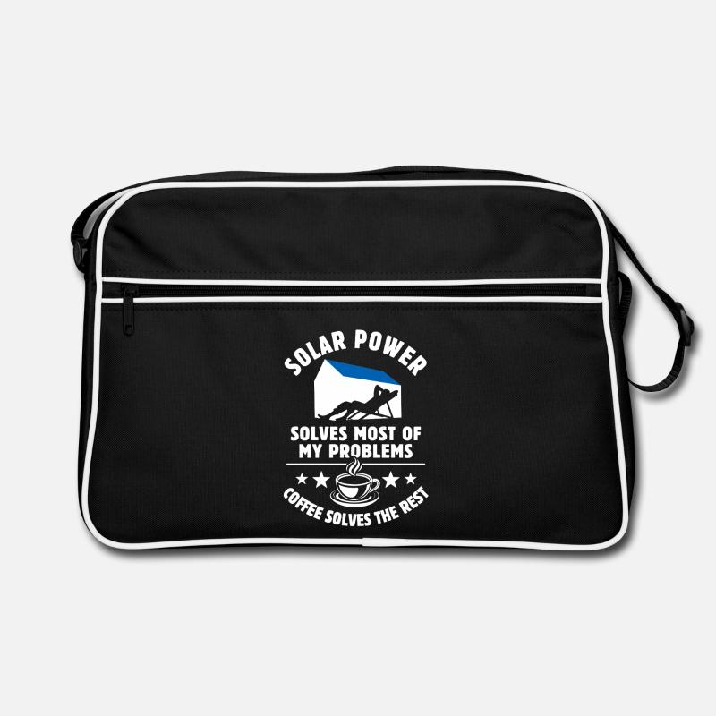 Solar Power solves most of my Problems - Coffee Retro Bag