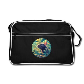 Rat Rat - Retro Bag - black/white - Front