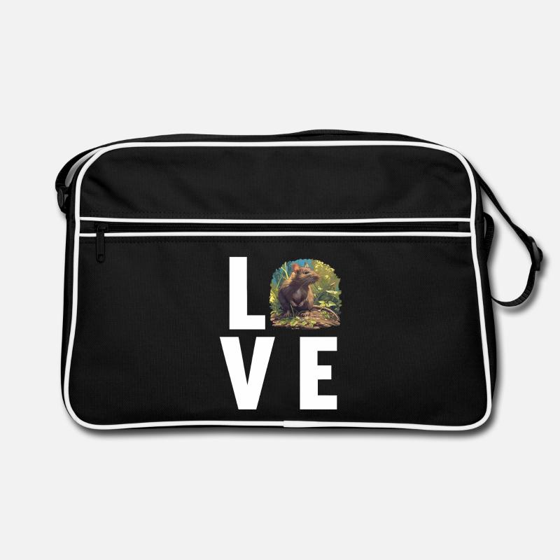 Ratten Ratte Retro Tasche
