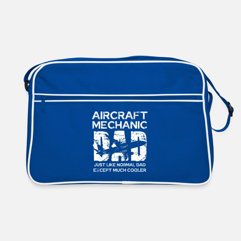 Aircraft mechanic dad: Unique Retro Bag