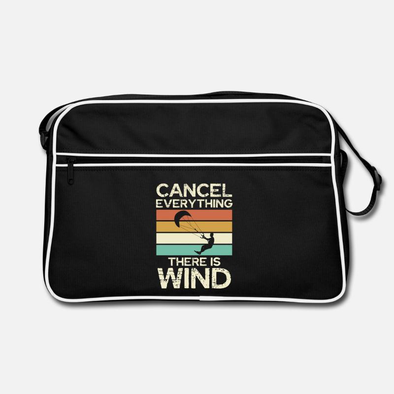Cancel Everything There Is Wind Retro Bag