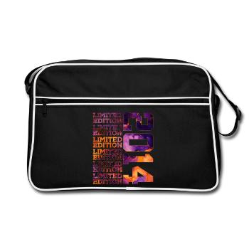 12E ANNIVERSAIRE ÉDITION LIMITÉE 2014 - Sac Retro - noir/blanc - Devant