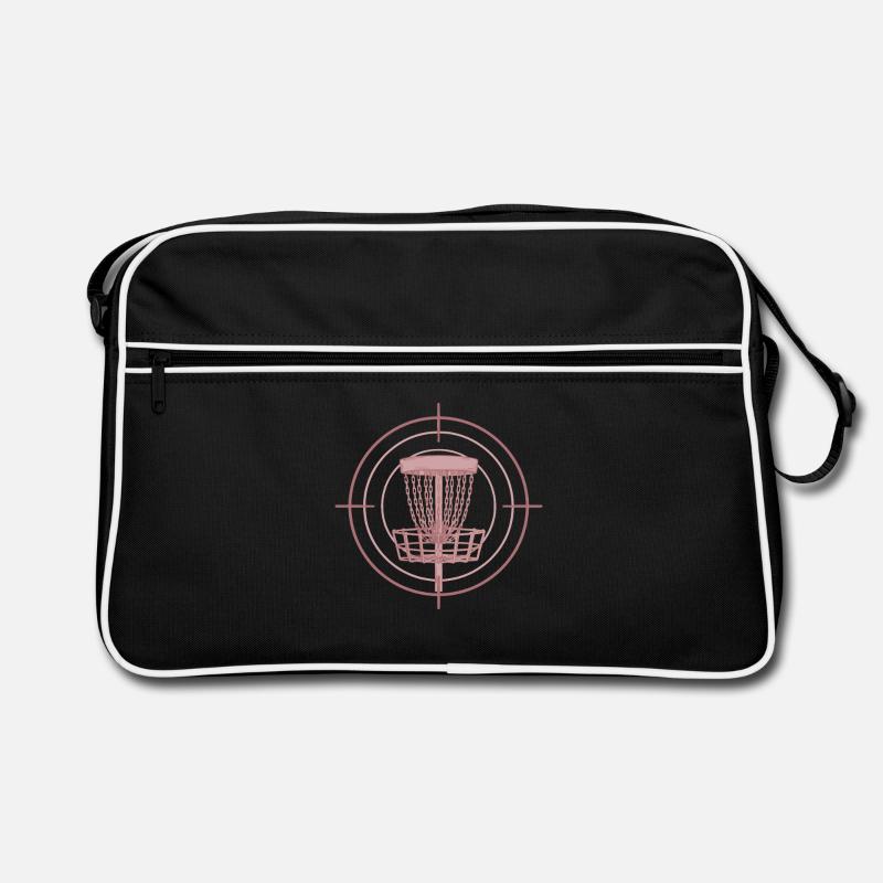 Disc Golf Basket Target Drôle Disc Golf Flying Sac Retro