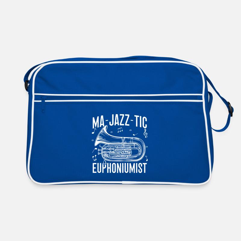 Baritone Player Ma-Jazz-Tic Euphonium Retro Bag