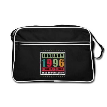 Janvier 1996 Édition limitée - Sac Retro - noir/blanc - Devant