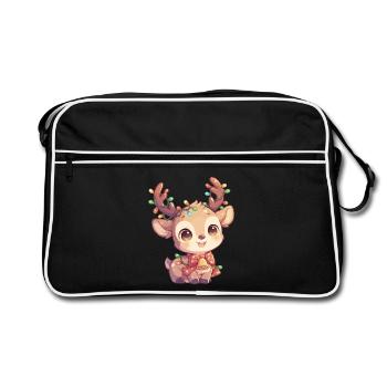 Renne Renne - Sac Retro - noir/blanc - Devant