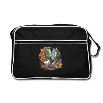 Renne Renne - Sac Retro - noir/blanc - Devant