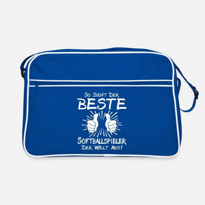 Meilleure joueuse de softball Sac Retro