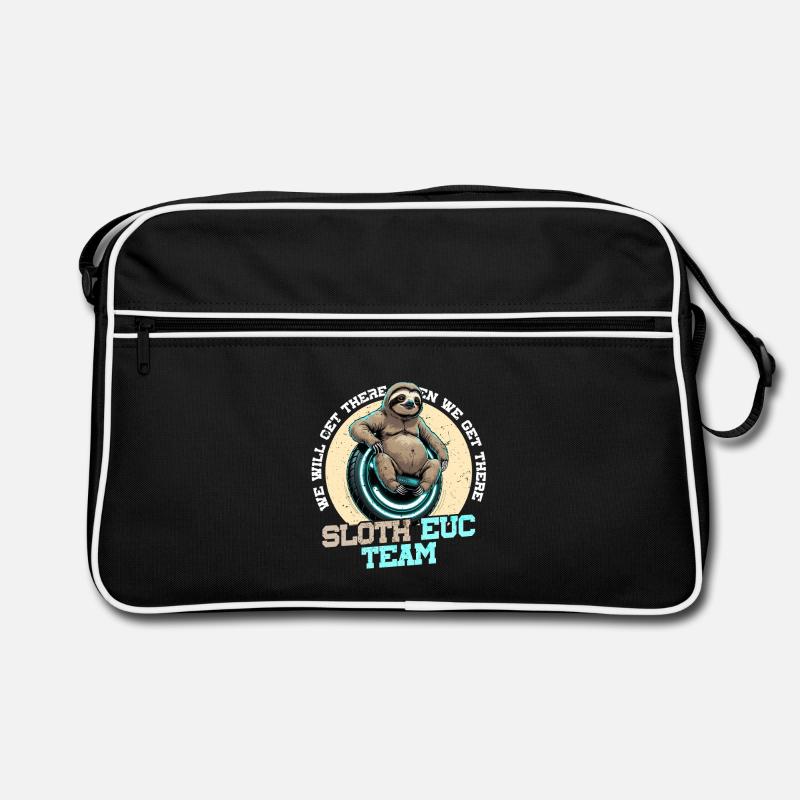 Monowheel Monocyclist Retro Tasche
