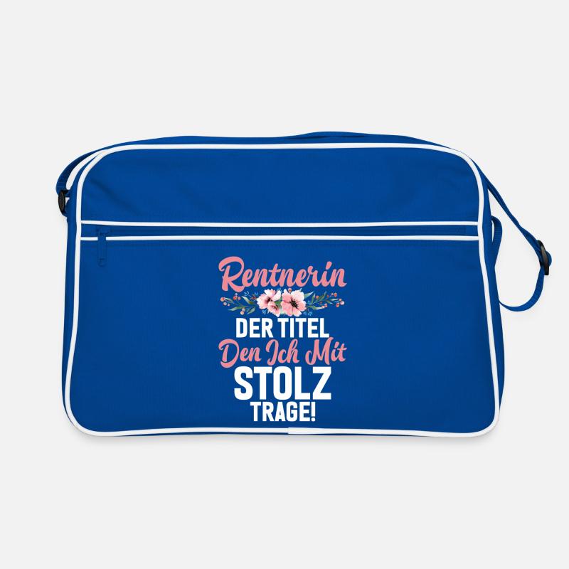 Rentnerin Der Titel Den Ich Mit Stolz Trage Retro Tasche