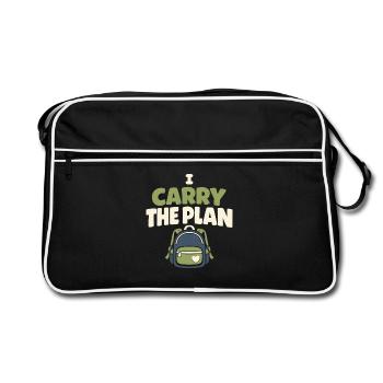 Family Provision Emergency Planner Prepper - Retro Bag - black/white - Front