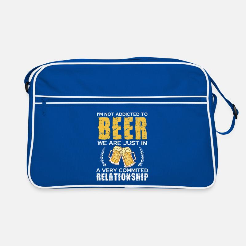 Relation amoureuse de bière Chemise blague Sac Retro