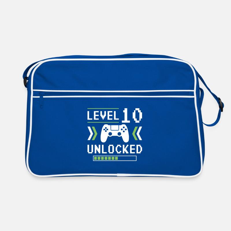 Niveau 10 Débloqué : Jeu vidéo terminé Sac Retro