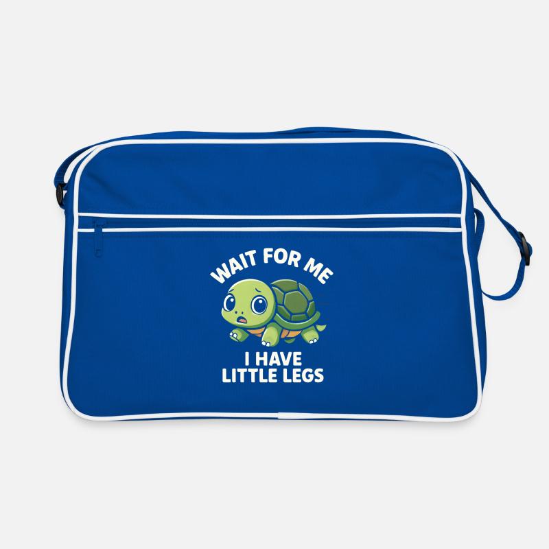 Schildkröte Spruch Humor Meme Lustig Geschenkidee Retro Tasche