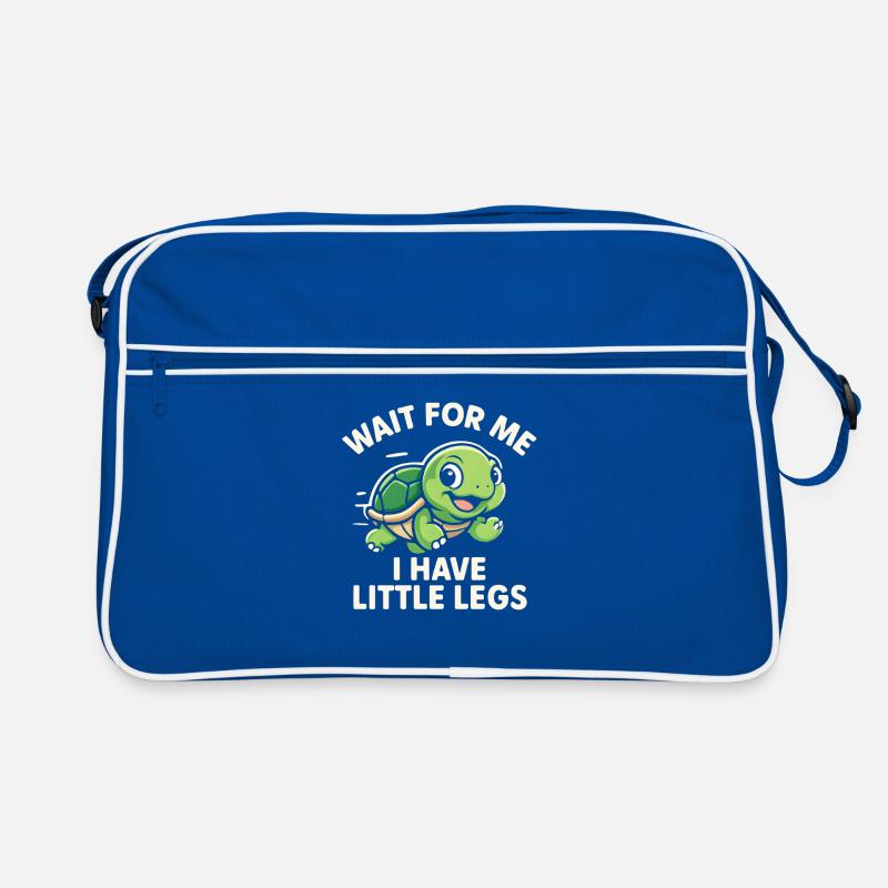 Schildkröte Spruch Humor Meme Lustig Geschenkidee Retro Tasche