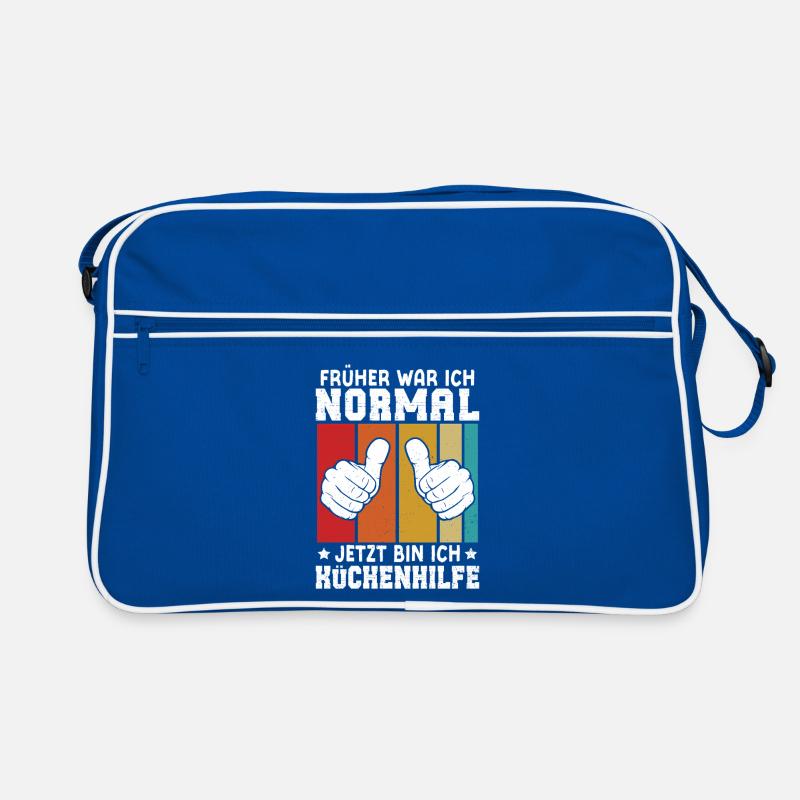ASSISTANT CHEF J’ÉTAIS NORMAL AVANT, MAINTENANT JE LE SUIS Sac Retro