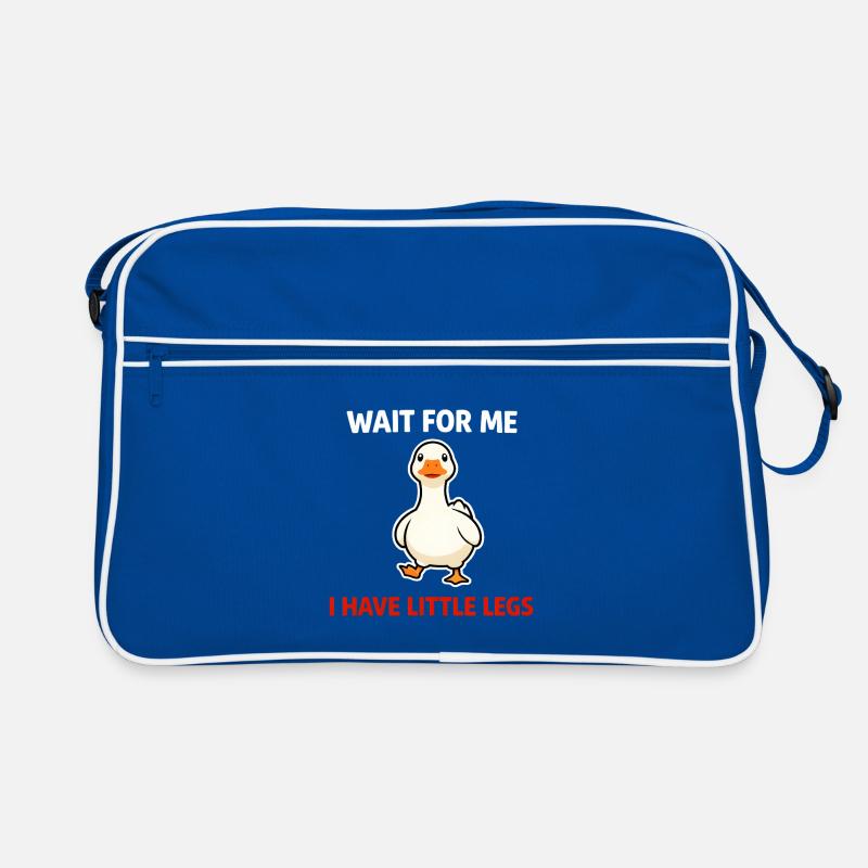 Duck With Tiny Legs: Wait for Me Retro Bag