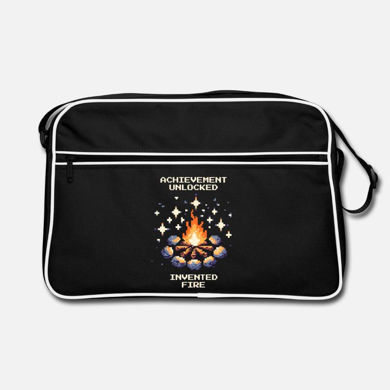 Fire Invented | Stone Age caveman Retro Bag