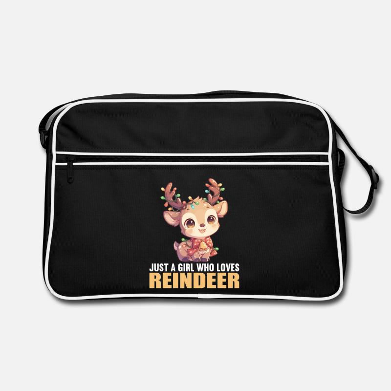 Reindeer Reindeer Retro Bag