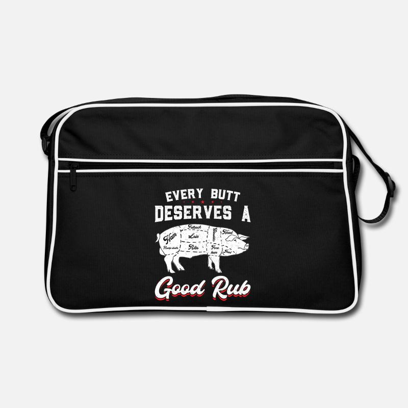 Every Butt Deserves a Good Rub Retro Bag