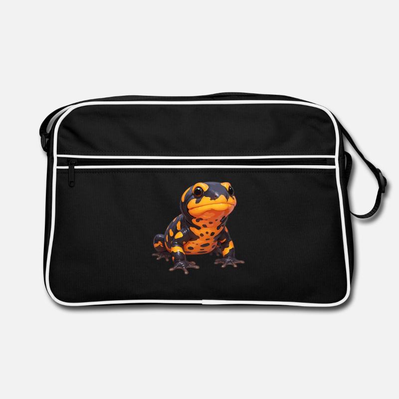 Feuersalamander Salamander Retro Tasche