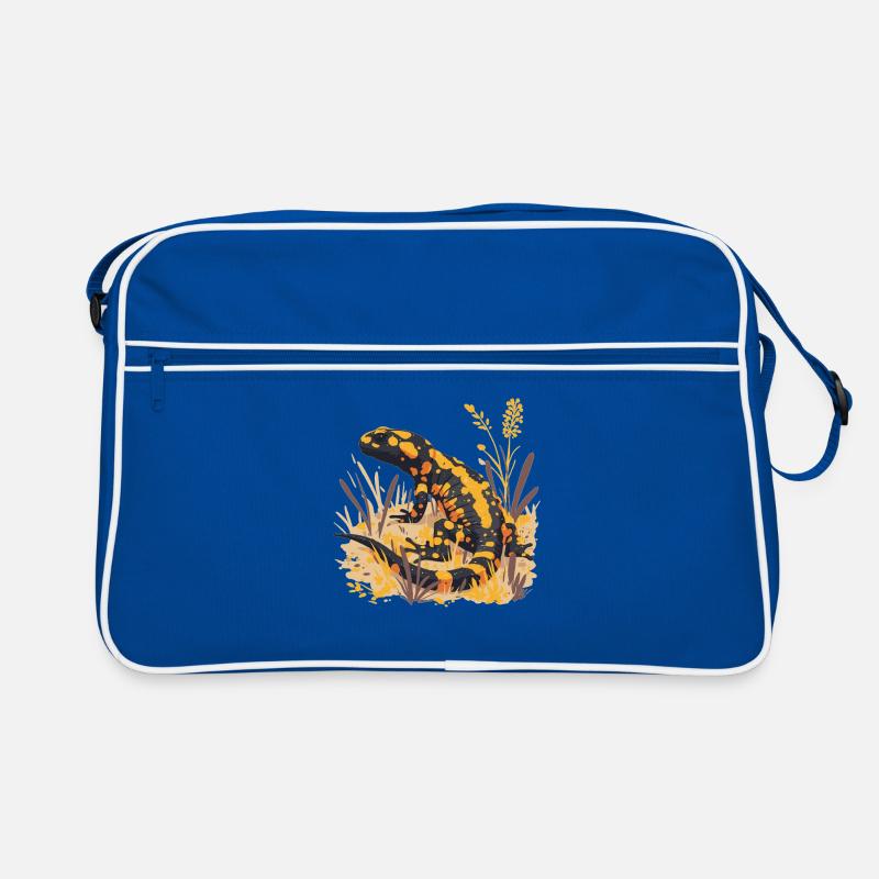 Feuersalamander Salamander Retro Tasche