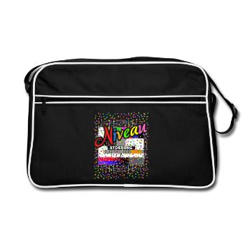 Level Disturbance Test Picture Costume Carnival - Retro Bag - black/white - Front