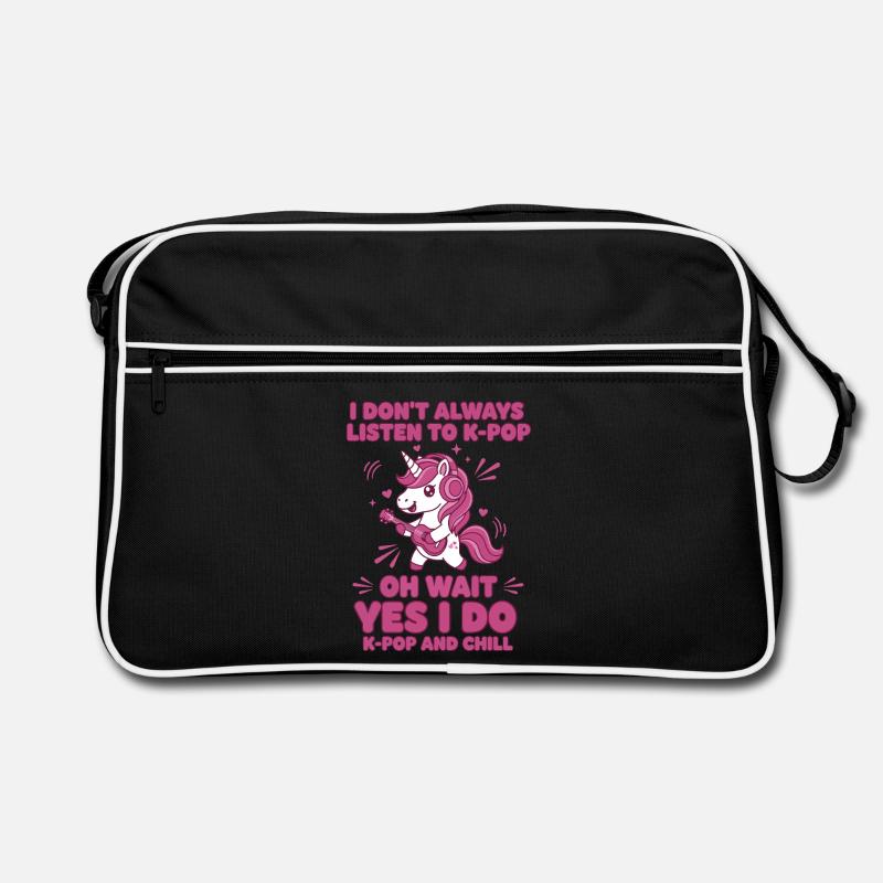I Dont Always Listen To K-Pop Oh Wait Yes I Do Retro Bag