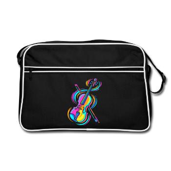 violon - Sac Retro - noir/blanc - Devant
