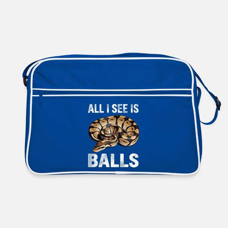 Python roi Serpents Amateurs de terrarium Python Sac Retro